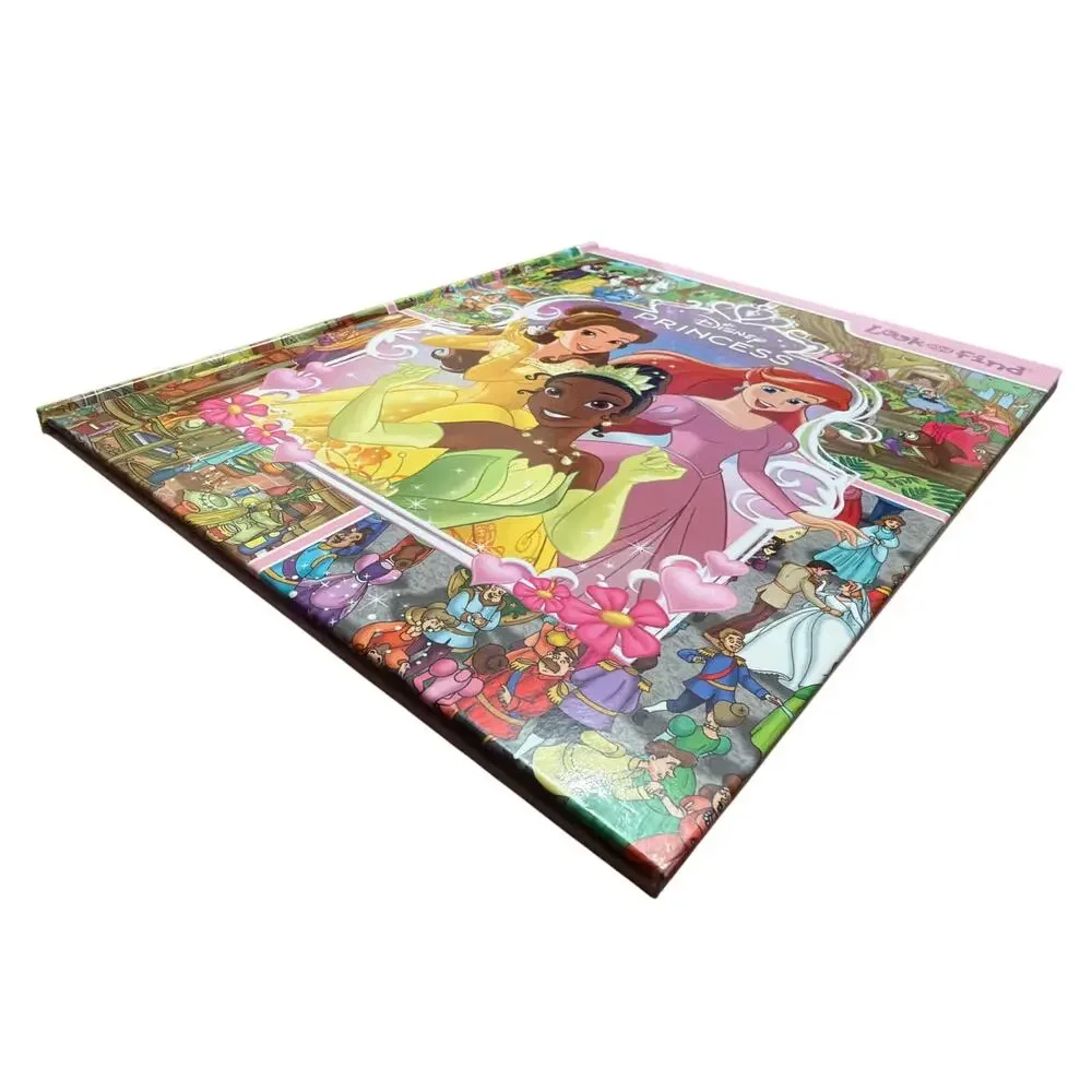 Disney Princess Ariel, Tiana, Belle, and More! - Find the Magic! Look and Find